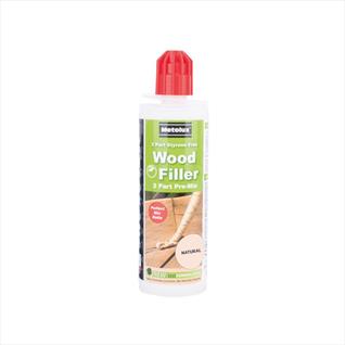 Metolux 2 Part Pre-Mix Styrene Free Wood Filler 300g - Natural